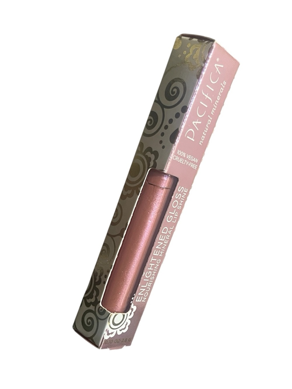 Pacifica Enlightened Gloss Nourish Mineral Lip Shine Beach Kiss New Discon. Rare